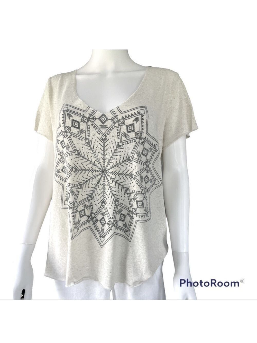 Project Social T Los Angeles Boho Slouchy Tee Size Medium